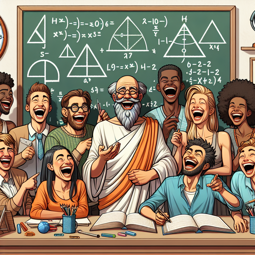 {"title": "The Hilarious Side of Pythagoras: Making Math Fun Again", "content": "Ever wondered why P