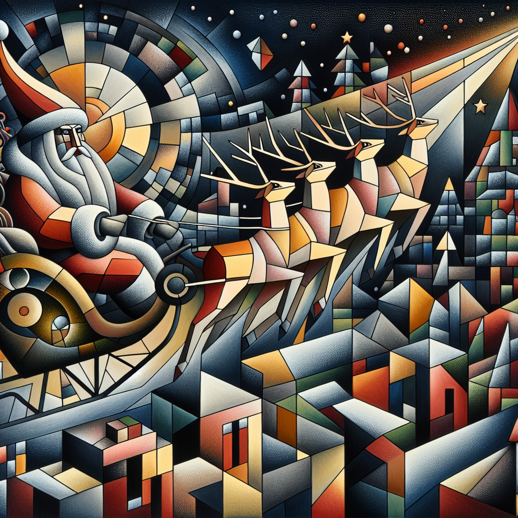 {"title": "Christmas Conundrum: Santa in the Style of Picasso!", "content": "Hello fellow art enthus