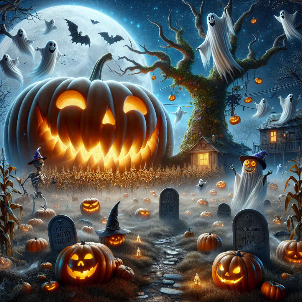 {"title": "A Spooktacular Halloween Comedic Extravaganza", "content": "Get ready to laugh your socks