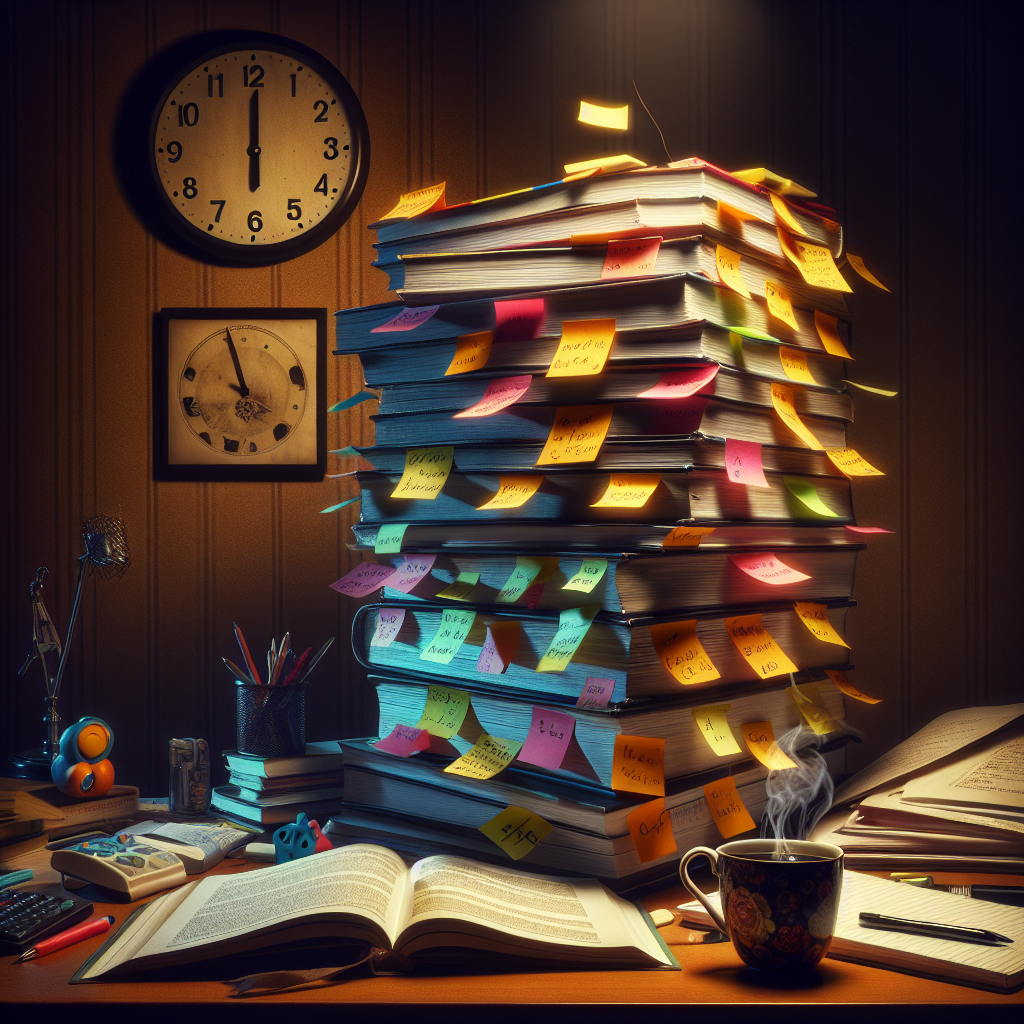 {"title": "The Chronicles of Homework: A Tale of Late Nights and Early Mornings", "content": "Ah, ho