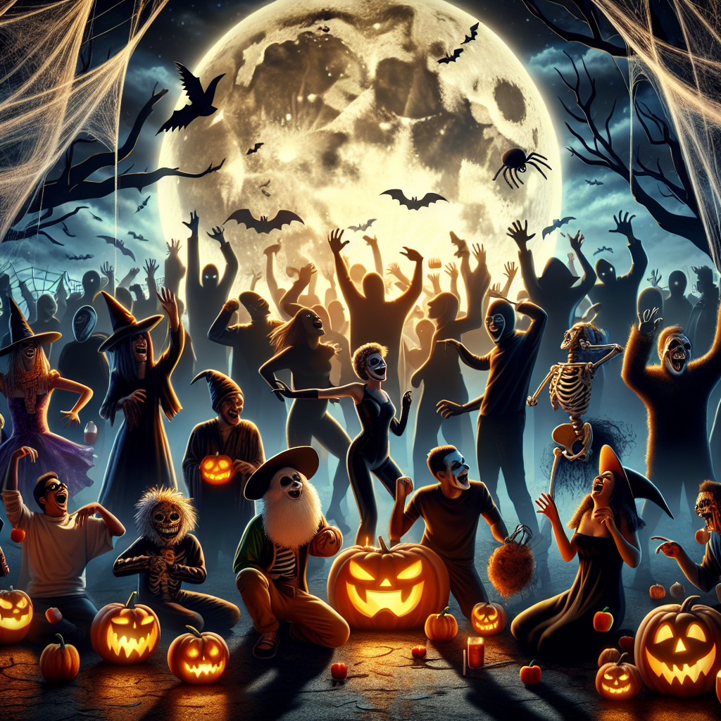 {"title": "Hilarious Halloween Hijinks: Spooky Laughs and Scary Good Times", "content": "Hello fello