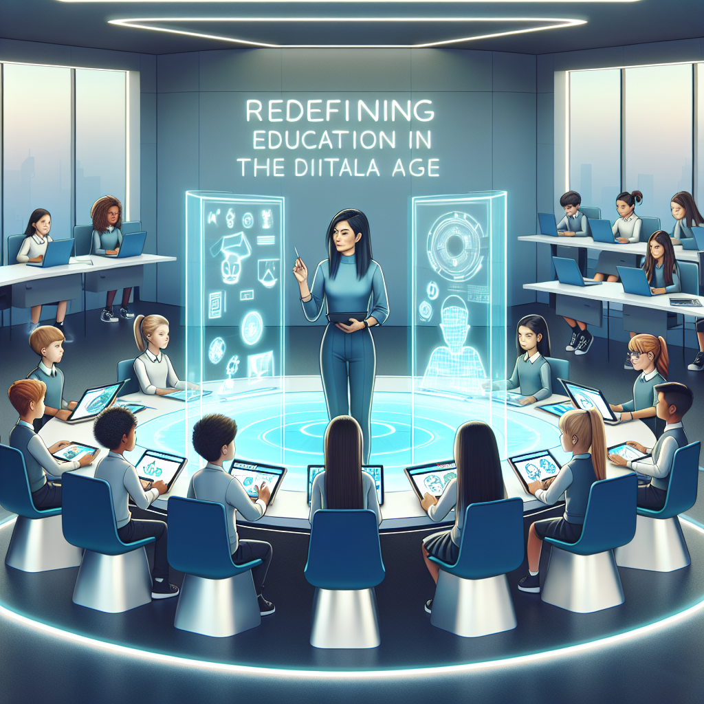{"title": "Redefining Education in the Digital Age", "content": "Modern technology is transforming t